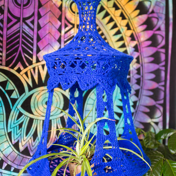 Enki crochet lampion