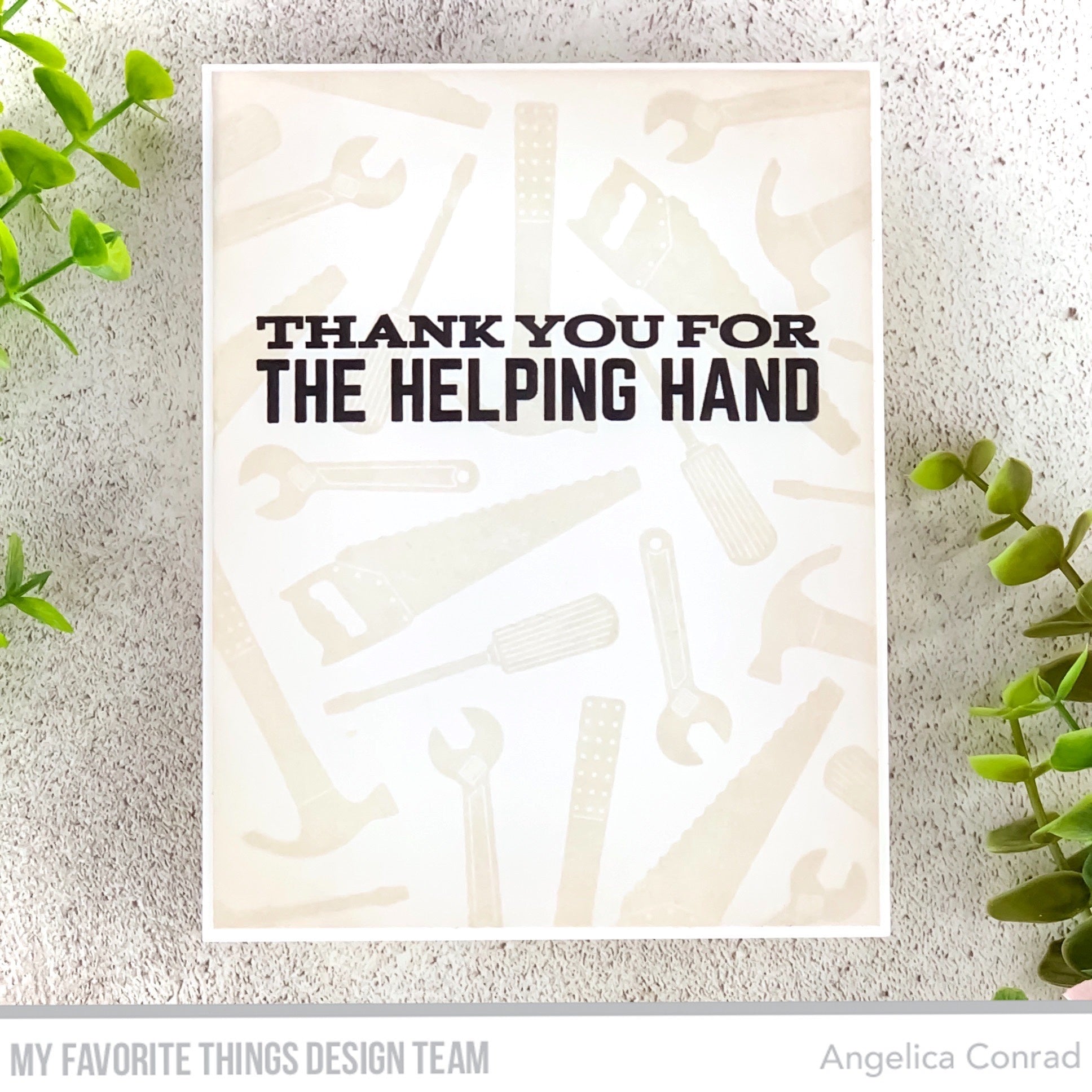 My Favorite Things Vault Clear Stamps 4"X8" - Let's Tool Around