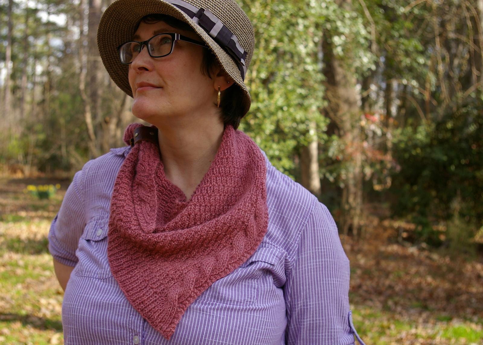 Basket of Blossoms Shawl