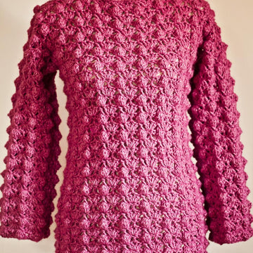 Ladies Popcorn Sweater