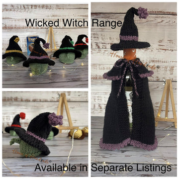 Wicked Witch Chocolate Orange Cover Knitting Patter n