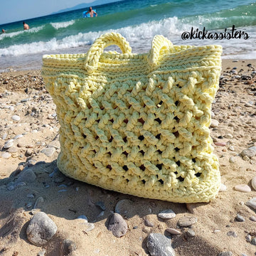 Beach or market tote bag