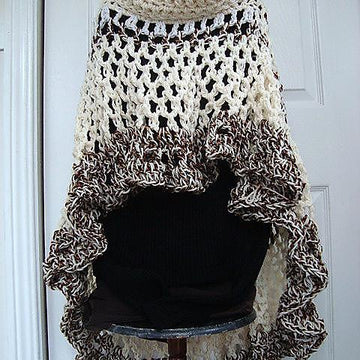 721 Chunky style Crochet Circular Shawl