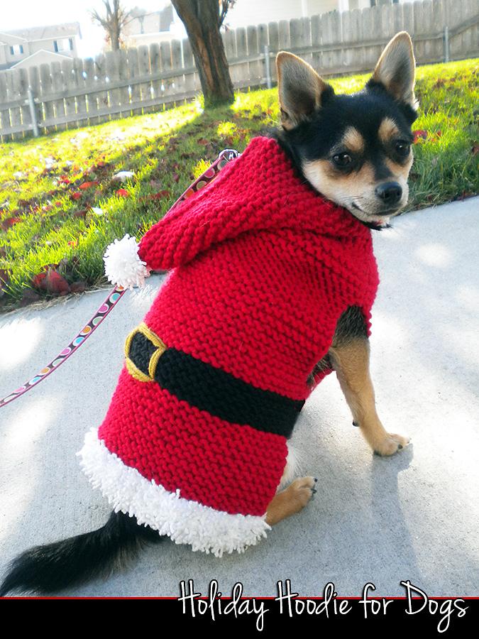 Holiday Hoodie Sweater for Dogs