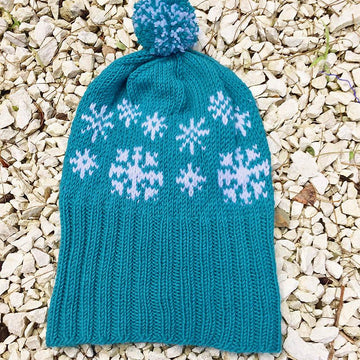 Floating Snowflake Hat