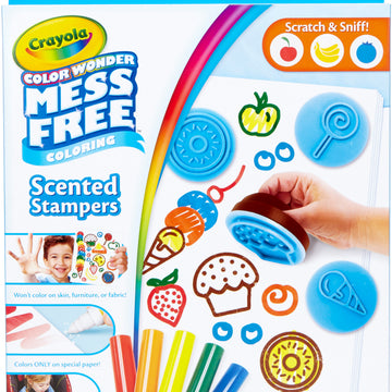 Crayola Color Wonder Scented Stampers & Markers Set - 435828