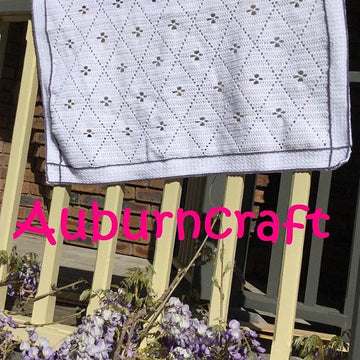 Flower Diamond Blanket