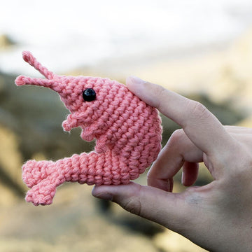 Amigurumi No-Sew Shrimp
