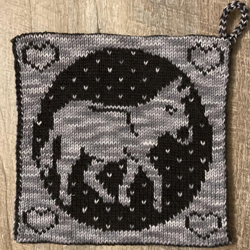 Donkey Pot Holder