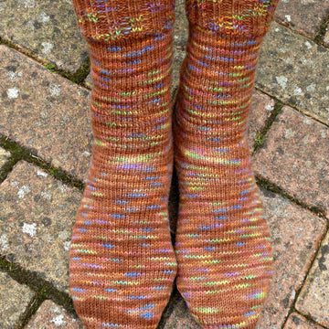 Vanilla Sock with Gusset and Choice of Reinforced Heel