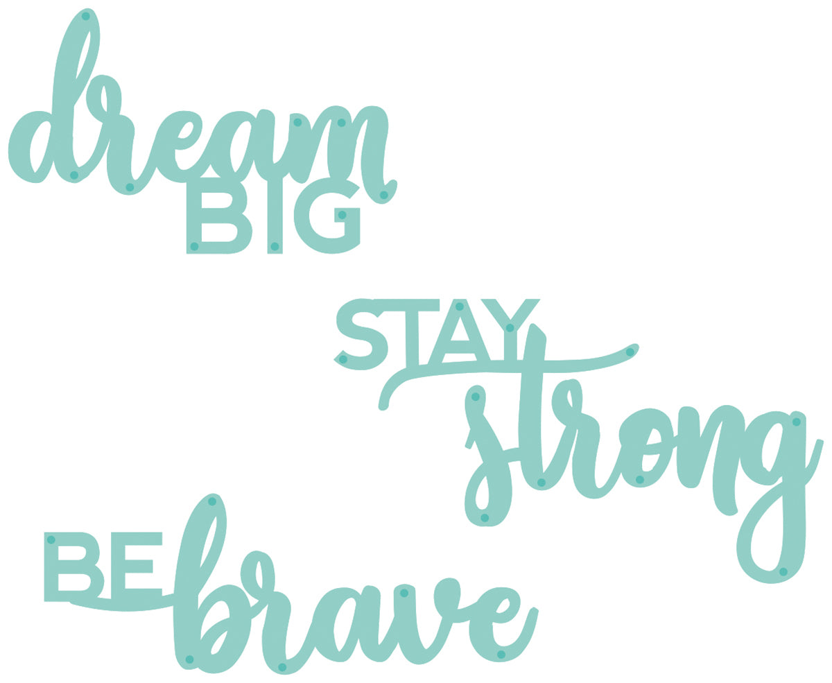 Kaisercraft Decorative Die - Dream Big