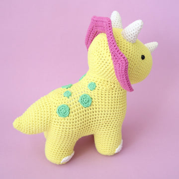 Tina the Triceratops Dinosaur