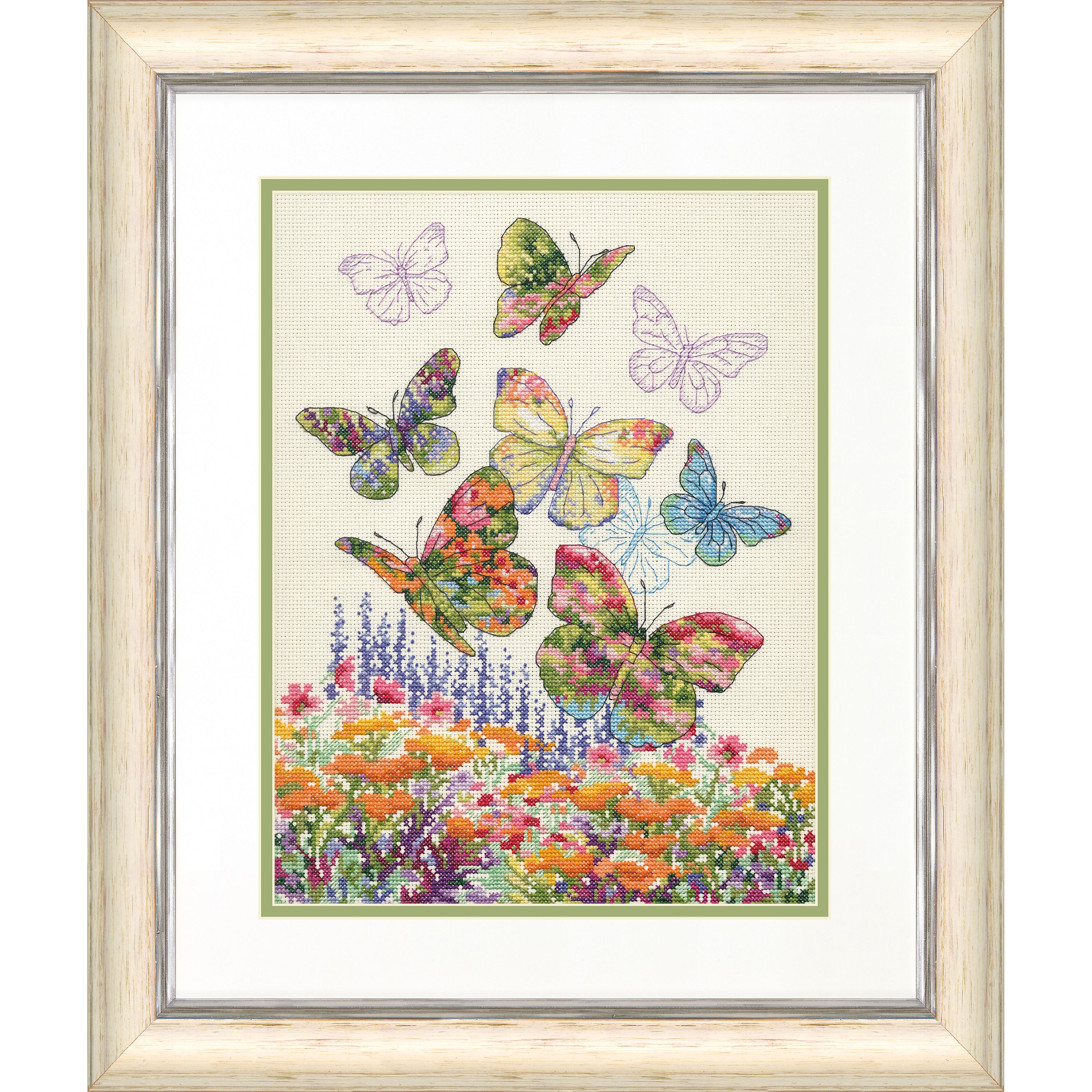 Dimensions Cross Stitch Kit: Floral Butterfly