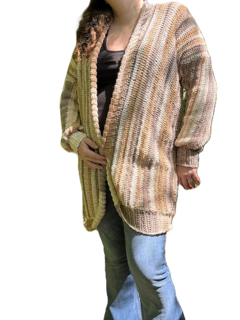 Cardigan "Coffee & Cake"