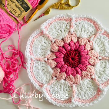 Starburst Daisy Dishcloth