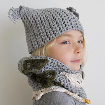 Luna the Owl Hat and Cowl Set