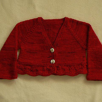 Blossom Bolero (baby & toddler sizes)