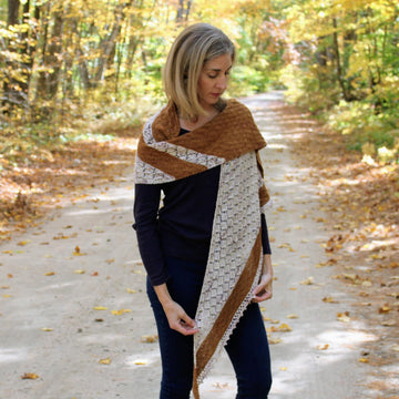 Burnt Sugar Shawl