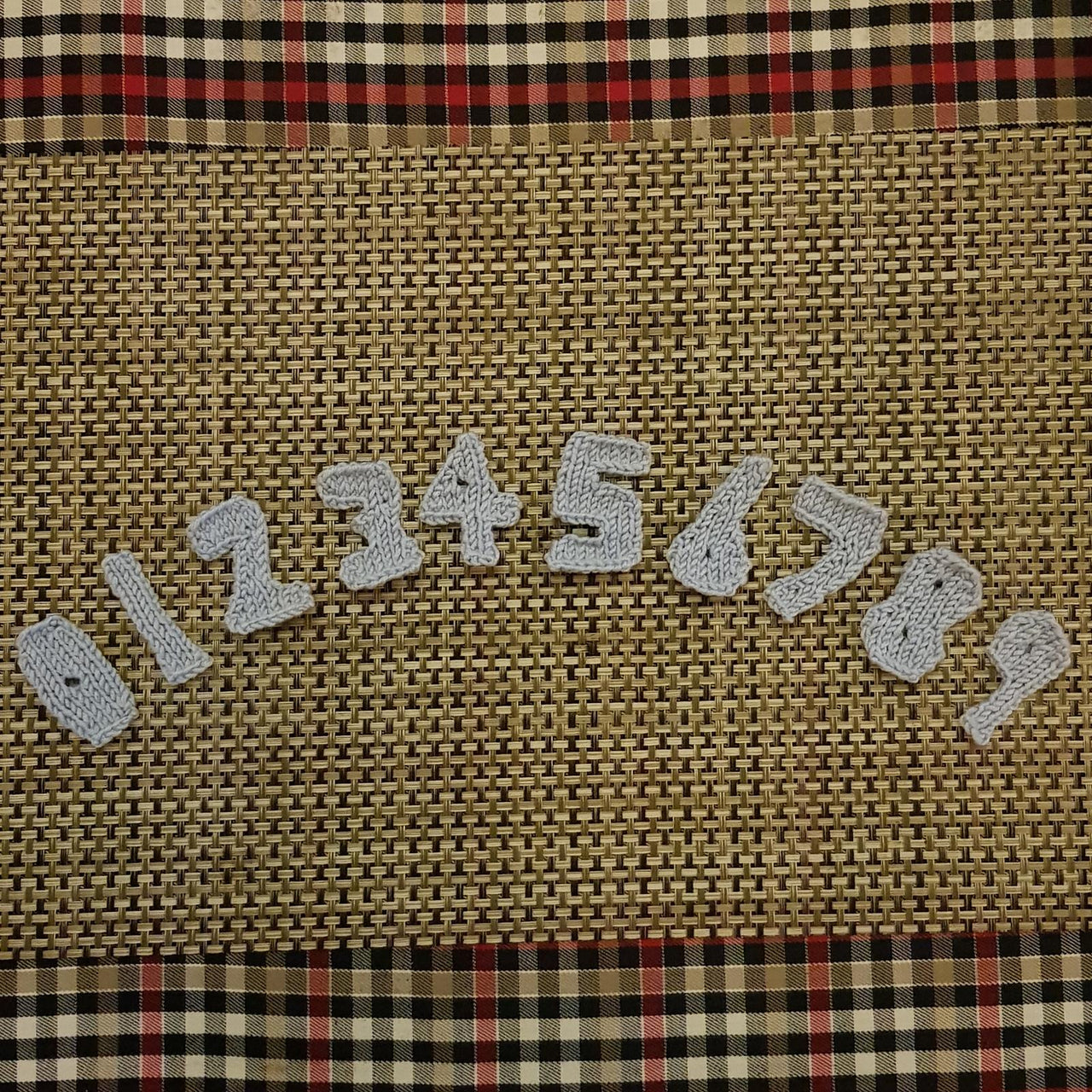 Knitted Numbers