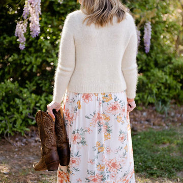Little White Cardi