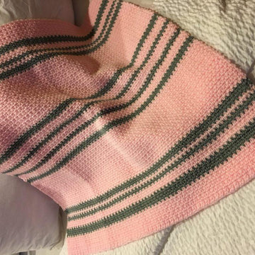 Modern Heirloom Baby Afghan
