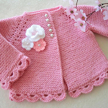 Baby Jacket Baby Dress Knitting and Crochet Baby Outfit