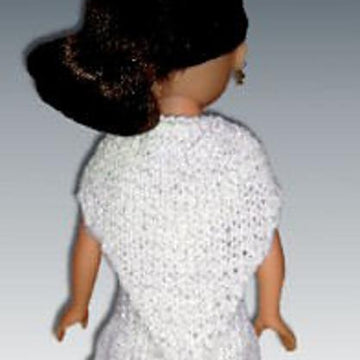 Fits Hearts for Hearts Doll. Dress and Shawl, 233