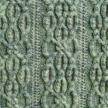 Clifton Cable Lace Shawl