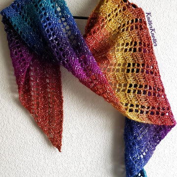 Rainbow Shawlette