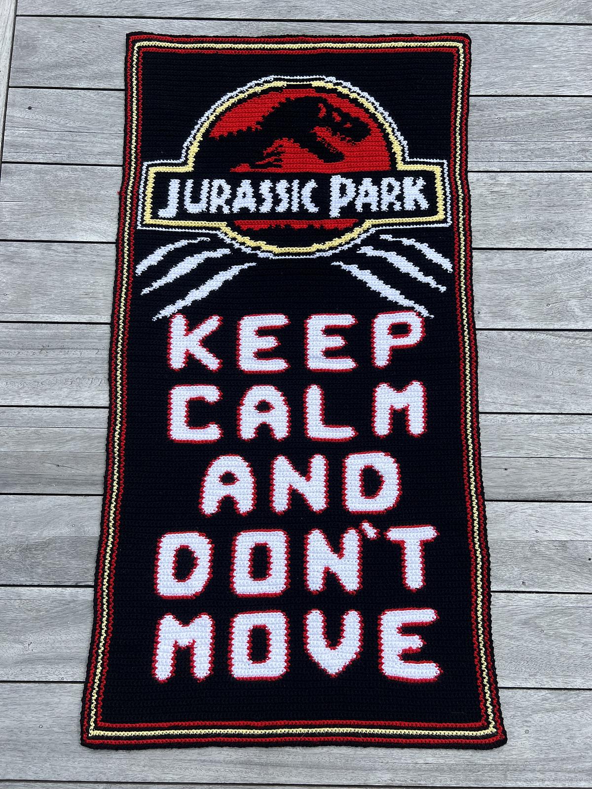 Jurassic Park Tapestry