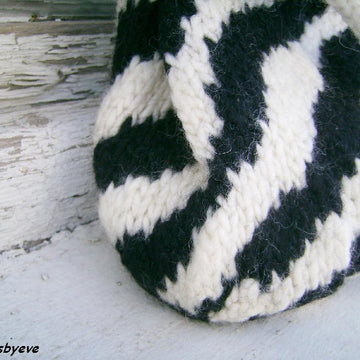 The zebra bag pattern