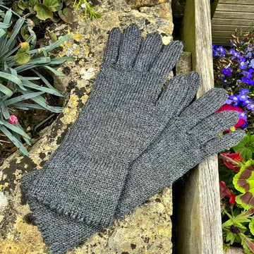 1949 Picot Edged Women's Gloves Knitting Pattern - Vintage Knitting Pattern