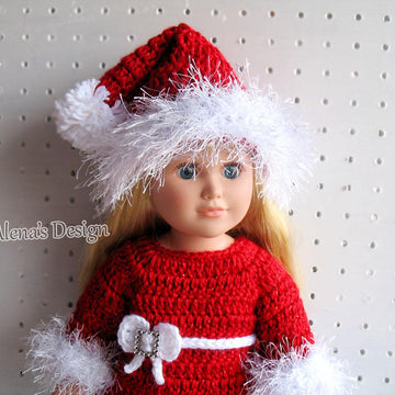 Christmas Doll Outfit