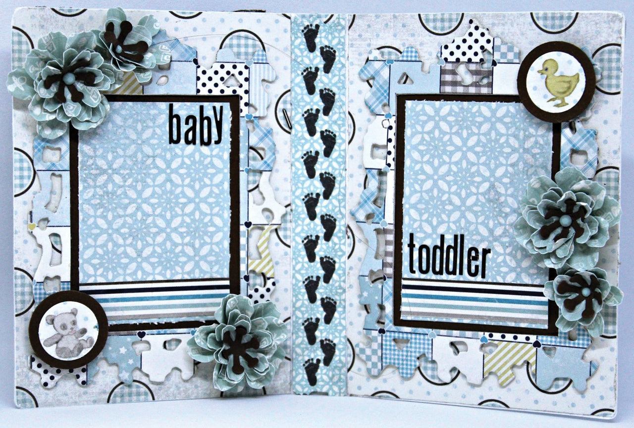 Authentique Paper Authentique Collection Kit 12"X12" - Swaddle Boy