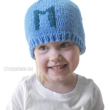 Monogram Baby Hat