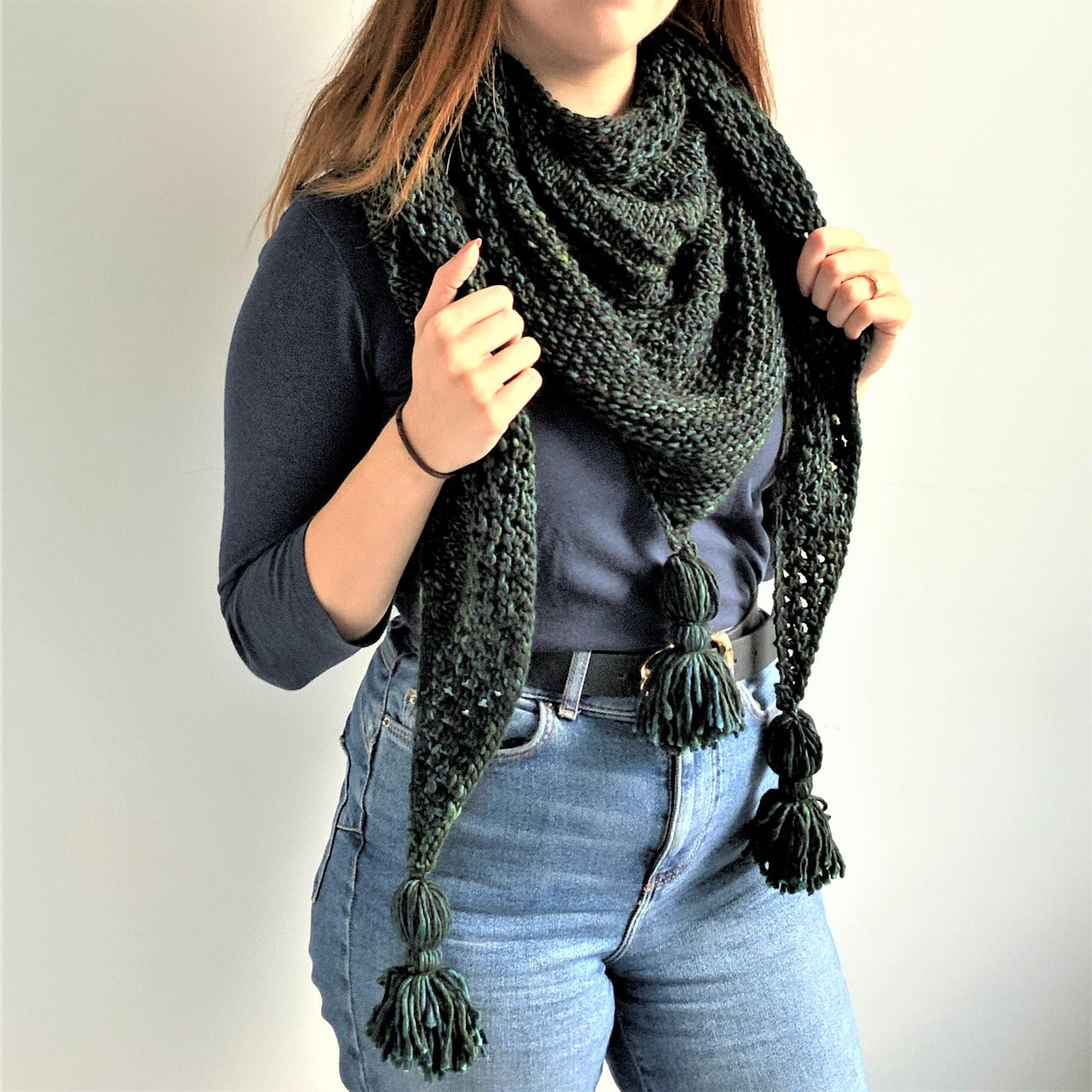 'Moonlit Sea' Scarf Shawl