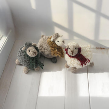 Bobble, Cable, Moss Sheep