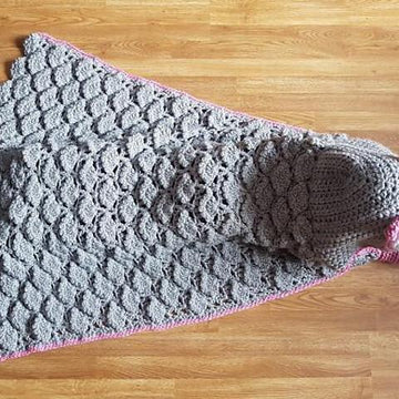 2in1 Woodland Owl Hooded Blanket Crochet Pattern