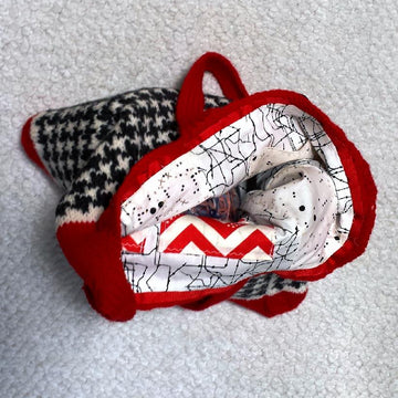 Houndstooth Boulevard Bag