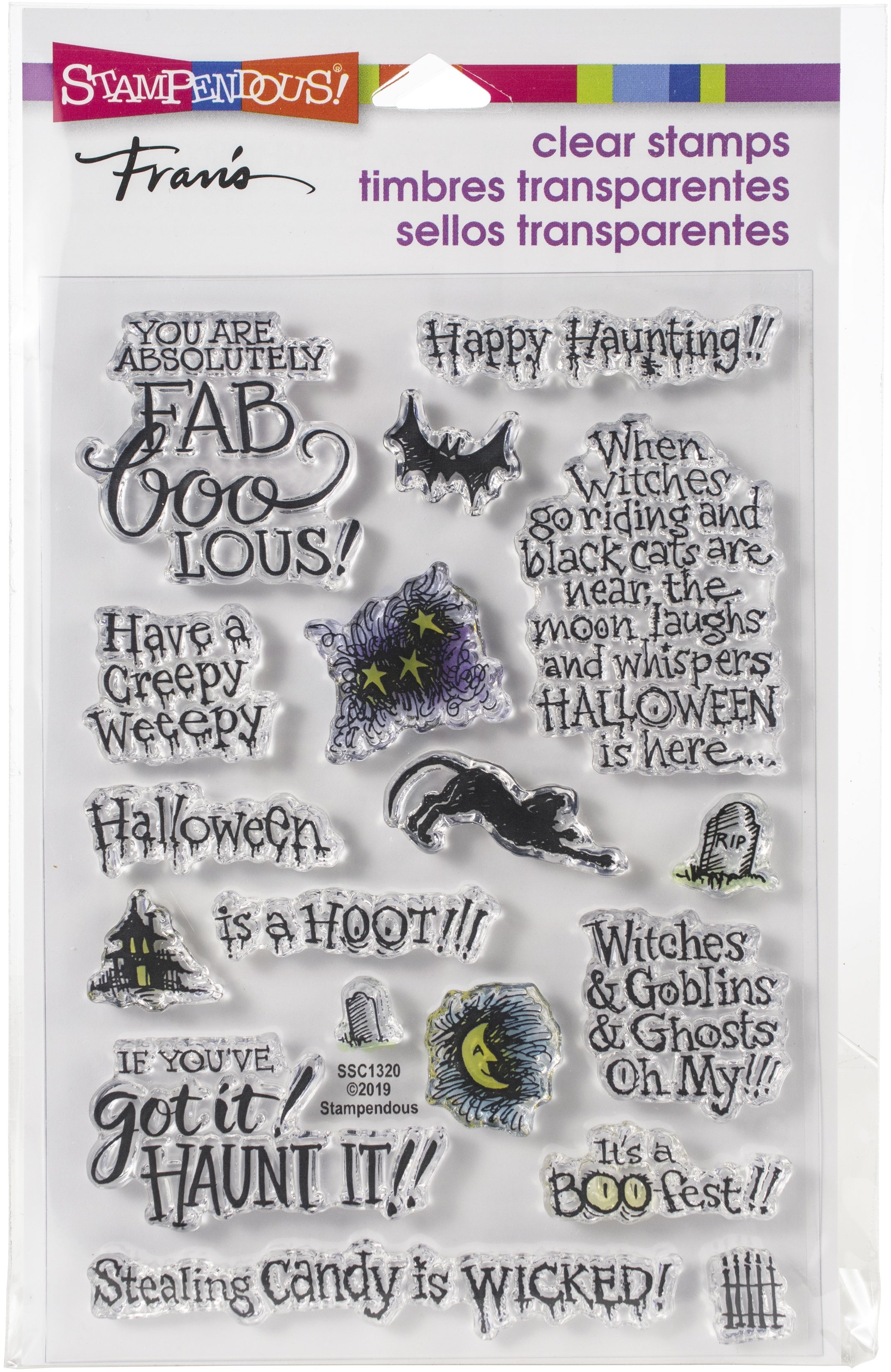Stampendous Perfectly Clear Stamps - Faboolous