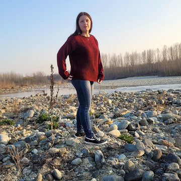 Sand and Wine Sweater