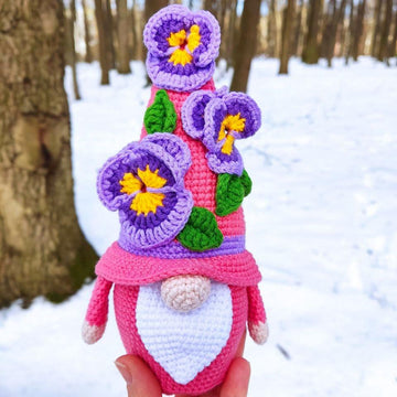 Gnome pansies