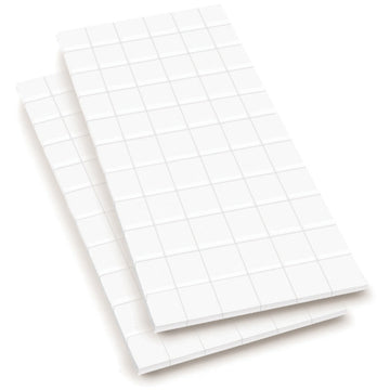 Multicraft Imports MultiCraft 3D Pop Dots Dual-Adhesive Foam Mounts - .5" Square 132/Pkg