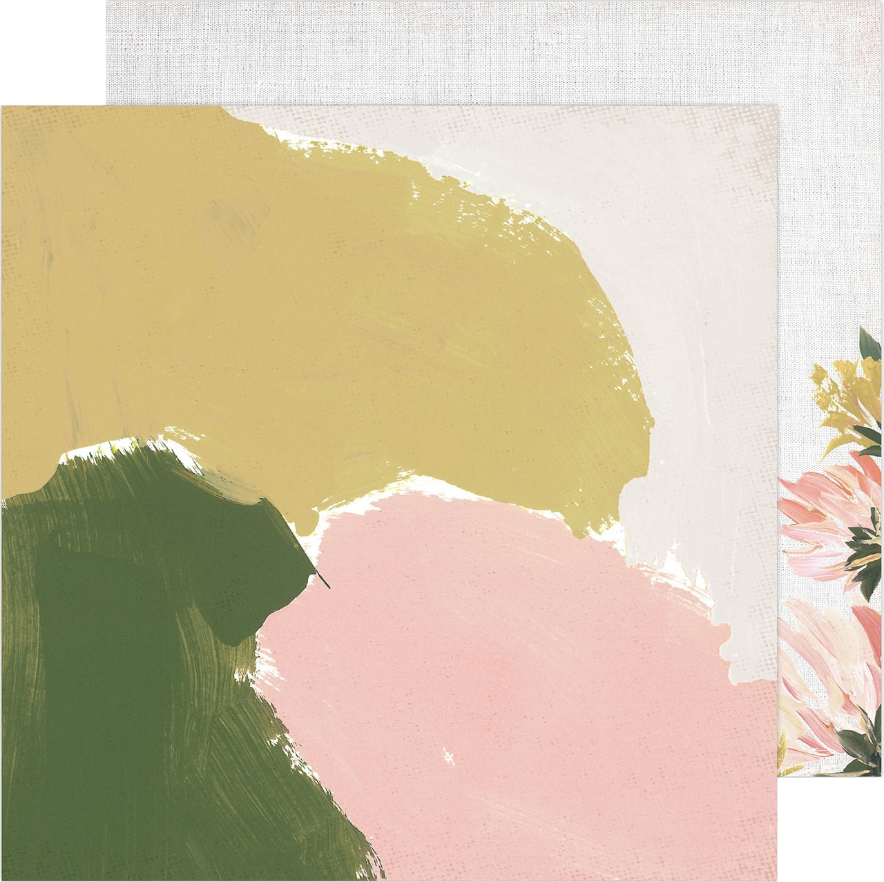 American Crafts Heidi Swapp Storyline Chapters Double-Sided Cardstock 12" 25/Pkg - Market Fresh