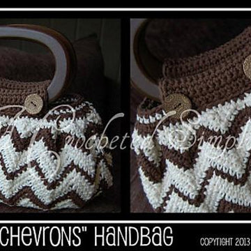 "Chasing Chevrons" Handbag / Purse