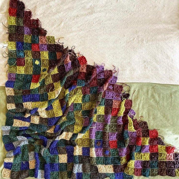 Quilted Crochet Temperature Blanket
