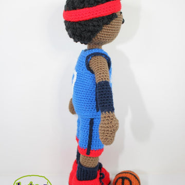 Crochet doll pattern, Amigurumi doll pattern, Medium doll, 18"/46cm, Devan