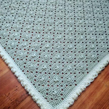 Hearts in Diamonds Baby Blanket