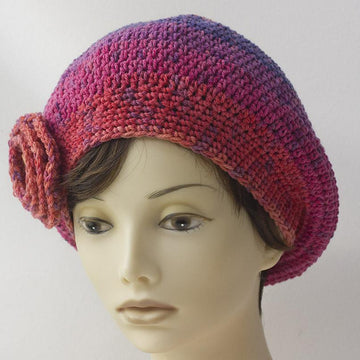 Caron Cupcakes Flower Beret
