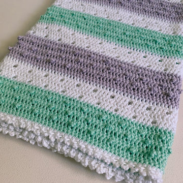 The Pretty Picot Baby Blanket